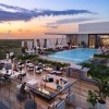 Rooftop pool in Dallas Texas apartments and penthouses for rent