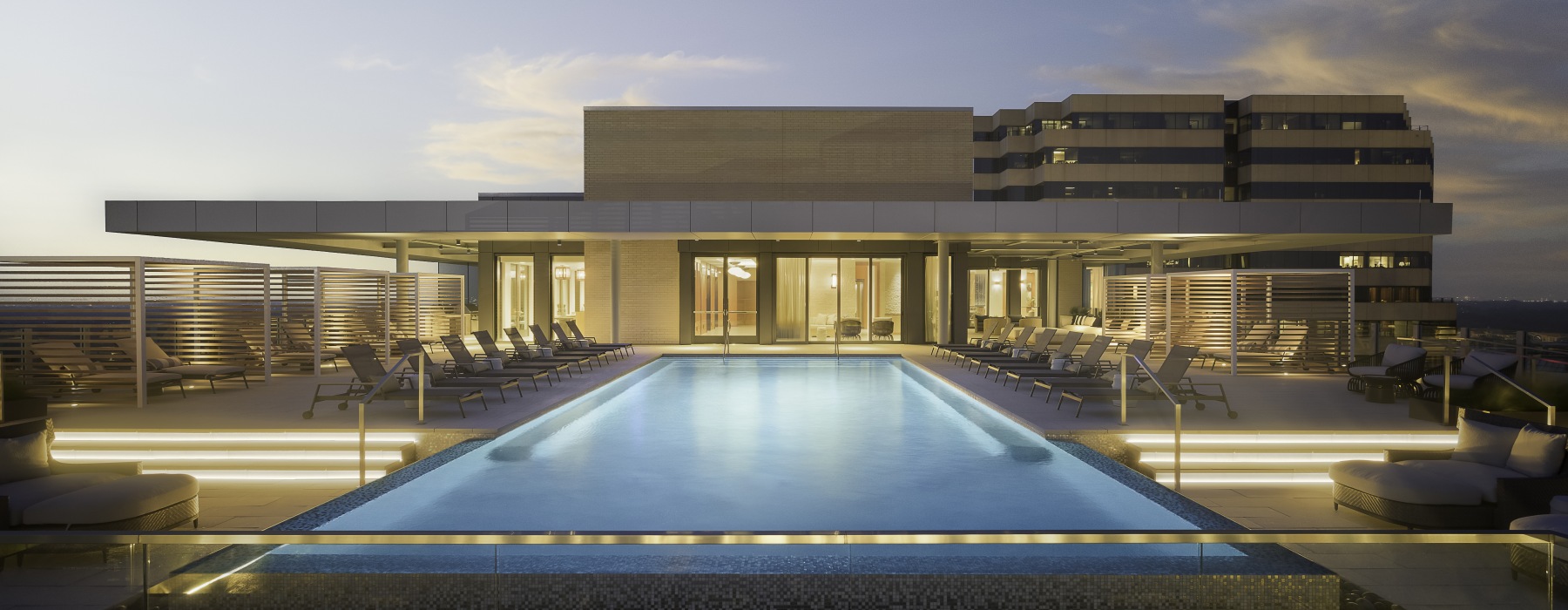 Park Cities Apartments for rent with rooftop pool